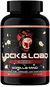 Gorilla Mind Lock & Load 180 Capsules - Picture 1 of 5