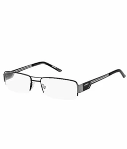 CARRERA CA 7527 RZZ BLACK SEMI RIMLESS METAL EYEGLASSES FRAME 53-18-140 NEW RX - Picture 1 of 1