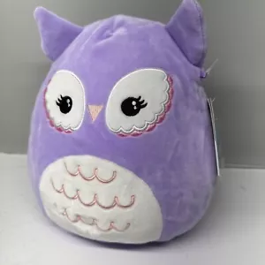 Squishmallows 8" Miranda The Owl lila Plüschtier Sommerteam 2021 brandneu - Bild 1 von 4