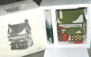 NUEVO Departamento 56 "T. Wells Fruit And Spice Shop" Colección Heritage Village 5924-2 - Imagen 1 de 6