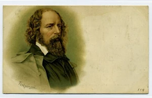 Tarjeta postal privada Lord Alfred Tennyson (C. 1898-1907)  - Imagen 1 de 2