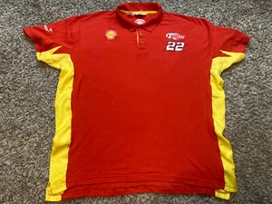 Penske Racing Shell Uniform Gruppe Polo Herren 5XL Baumwolle kurzärmelig #22 Kurt Bush - Bild 1 von 5