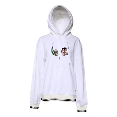 DOLCE & GABBANA Suéter Blanco #DGFamily Sudadera con Capucha IT38/US4/XS Precio de venta sugerido por el fabricante 900usd Foto 1 de 4