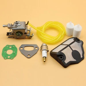 Carburetor Fuel Line Air Filter Tune-Up Kit For Husqvarna 137 142 136 141 36 41 - Picture 1 of 4