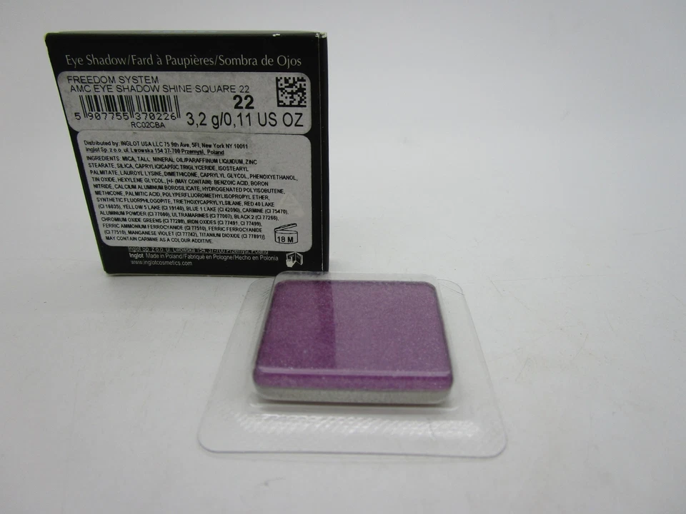 Квадратный оттенок: 22 INGLOT Freedom System AMC тени для век - Изображение 1 из 1