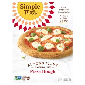 Almond Flour Baking Mix, Pizza Dough, 9.8 oz (277 g) - Picture 1 of 3