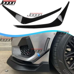 Aleta divisor de ventilación lateral inferior delantera S650 Ecoboost negra para Ford Mustang S650 24+ - Imagen 1 de 14