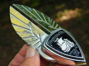 Insignia emblema rejilla radiador Plymouth 1934 1935 1936 652955 PIENSO leer descripción - Imagen 1 de 5