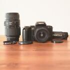Pentax Z-70P 2 lens set film camera
