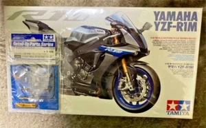 TAMIYA Nº133 1/12 YAMAHA YZF-R1M y Detalle Juego de Piezas Japón - Imagen 1 de 12