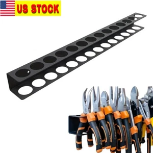Heavy Duty Tool Organizer Rack, Garage Wall Mounted Hammer Plier Storage Rack - Picture 1 of 13