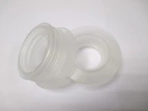 Nuevo conector interno de cono de descarga para bandeja de inodoro transparente - Imagen 1 de 4