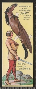 TYPHOO (TEA)-ROBIN HOOD & HIS MERRY MEN 1928 (NO BLACK OVAL)-#20- QUALITY CARD!! - Picture 1 of 2