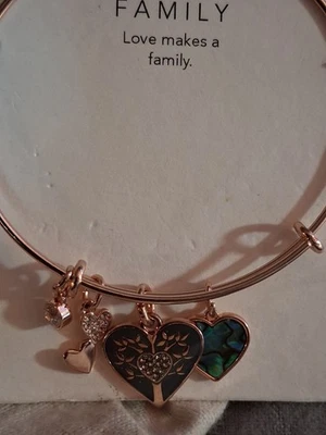 color oro rosa el amor hace una familia Foto 1 de 2