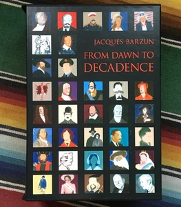 Folio Society From Dawn to Decadence Jacques Barzun ~ Like New - Imagen 1 de 16