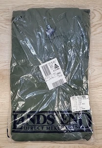 New Lands' End Women's Mock Turtleneck Size Large Long Sleeve Cotton/Poly Green - Picture 1 of 6