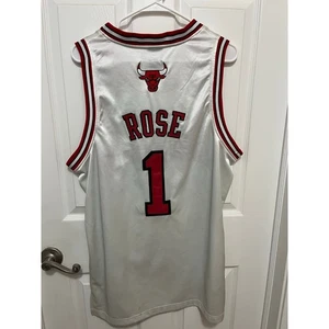 Herren Adidas Gr. 48 DERRICK ROSE Bulls NBA Basketball Trikot ~ genäht  - Bild 1 von 6