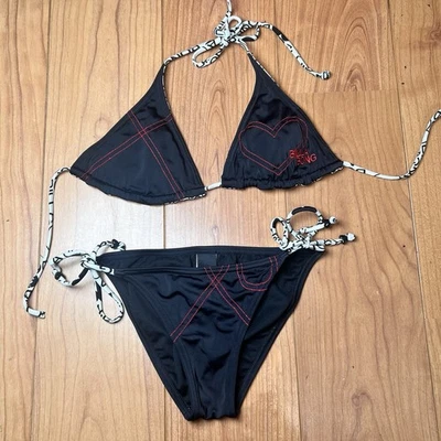 Conjunto de bikini reversible a juego Billabong Y2K Foto 1 de 3