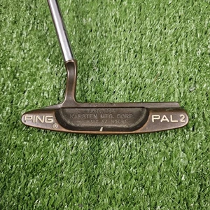 Vintage Ping Pal 2 Karsten 85068 BeCu Beryllium Copper Golf Blade Putter RH 35.5 - Picture 1 of 9