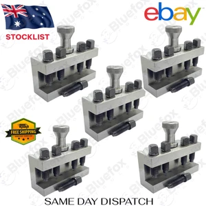 T2 Quick Change Holder Tool Post Set Of 5 Pcs Colchester Student / Master 26mm - Picture 1 of 6