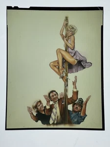 ALL NIGHT LONG - 1981 Original Movie Poster Art Photo 4x5 Transparency UNIVERSAL - Picture 1 of 2