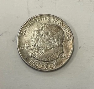 U.S. - 1923-S Silver Monroe Doctrine Commemorative Half Dollar - Picture 1 of 5