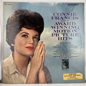 Sealed Connie Francis Sings Award Winning Motion Picture Hits LP High Fidelity - Picture 1 of 11