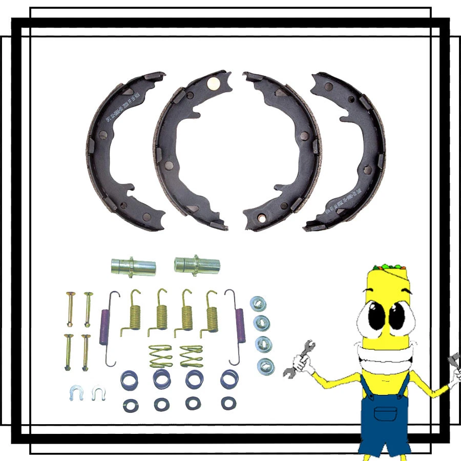 Kit de herrajes de zapata de freno de emergencia de estacionamiento para Dodge Avenger 2008-2014 Foto 1 de 1