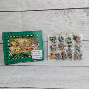 Springwater Miniature 1988 12 Days of Christmas Mini Ornaments Never Used - Picture 1 of 12