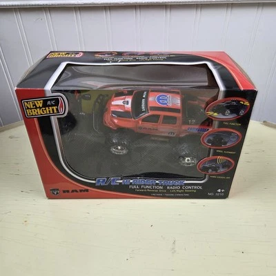 New Bright R/C Simple Function Dodge  Ram Remote Control Vehicle Red 3210 - Image 1 of 4