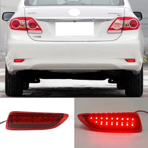 LED Stoßstangenleuchten hinten für Toyota etc Reflektor Heck Brems Stop Lauflicht - Bild 1 von 13