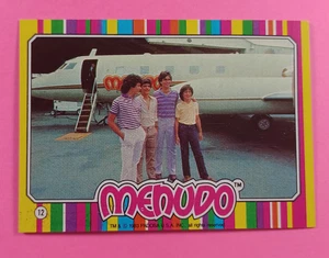 Tarjeta coleccionable Menudo 1983 Topps #12 banda de chicos de música pop latina completa tu conjunto - Imagen 1 de 2