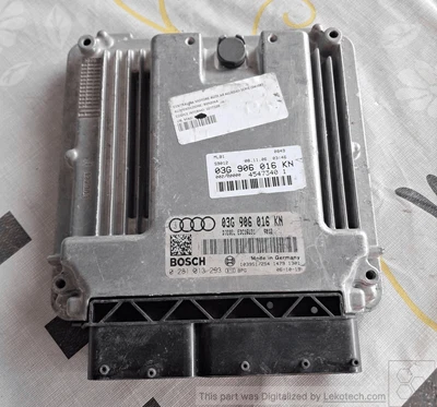 03G906016KN Centralina iniezione  AUDI A4 Cabrio (8H) 2.0 TDI DPF Cbr. - Immagine 1 di 4