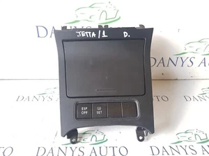 VW JETTA 2006-2010 CENTRAL CONSOLE FRONT ASTRAY IN BLACK 1K0857961 - Picture 1 of 7