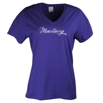 Camisa púrpura de lámina Ford Mustang para dama - ¡Única, elegante y elegante! ENVÍO GRATIS EE. UU. Foto 1 de 2