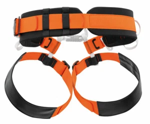 Petzl AVEN Caving Harness Orange/Black - SIZE 2 - Picture 1 of 1