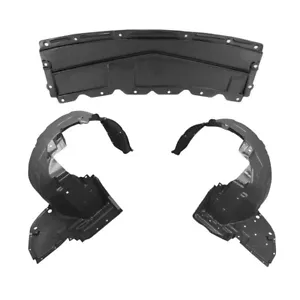 Front Fender Liner & Lower Engine Under Cover Set For 2015-2019 Versa Sedan - Picture 1 of 6
