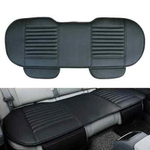 Universal Car Back Rear Seat Cover Protector Breathable PU Leather Seat Cushion - Picture 1 of 13