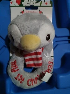 Holiday Crinkle Ring My Ist Christmas T13 - Picture 1 of 1