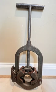 REED Hinged Pipe Cutter 4"-6" Capacity Cast Iron 22" Long 4  Wheel Pipe - Picture 1 of 19