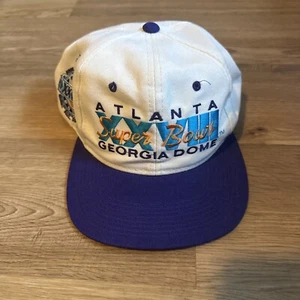 Vintage 1994 Super Bowl XXVIII Atlanta Georgia Dome SnapBack Hat - Picture 1 of 7