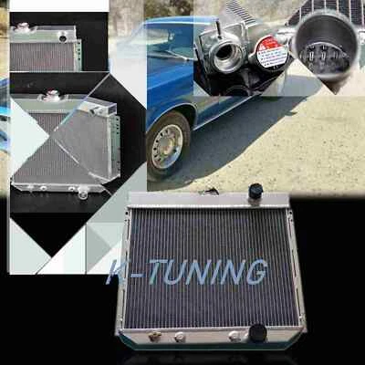 1966 1967 1968 1969 para Ford Ranchero/Fairlane radiador de aluminio de 3 filas Foto 1 de 4
