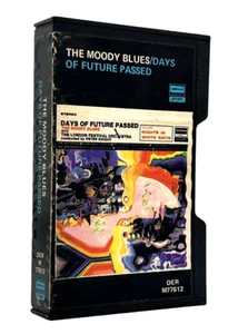 MOODY BLUES - DAYS OF FUTURE PASSED CASSETTE POLYGRAM BLACK AMPEX SNAP CASE - Picture 1 of 6