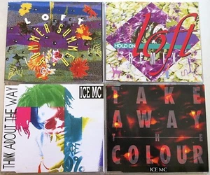 ICE MC VS LOFT SELTEN GER 4x DJ CD Single Lot 90er EURO DISCO DR ALBAN CULTURE BEAT - Bild 1 von 9