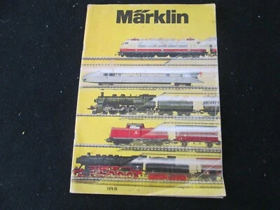 1975 Marklin HO sprint mini-club Model Train Locomotive Catalog German Brochure - Image 1 of 4