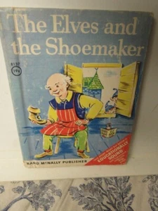Vintage 1966 "Die Elfen & der Schuhmacher" von den Brüdern Grimm zufälliges Haus Buch - Bild 1 von 17