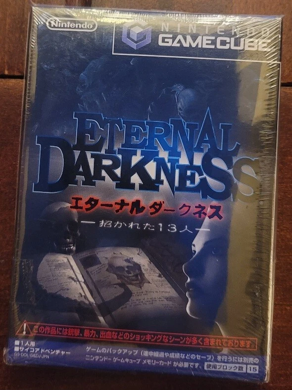 Nintendo GameCube Eternal Darkness GC Silicon Knights Import New Factory Sealed - Image 1 of 1