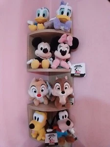 Rara Serie Completa MERCATO' AUGURI TOPOLINO COLLEZIONE 2018 Disney Peluche - Picture 1 of 5