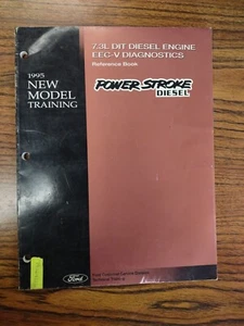 1995 FORD 7.3L DIT DIESEL ENGINE EEC-V DIAGNOSTICS NEW MODEL TRAINING MANUAL - Bild 1 von 2