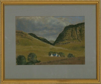 Philip Carter - Середина 20-го века Рисунок Мела, Коттедж На Роллинг-Хиллз - Изображение 1 из 3